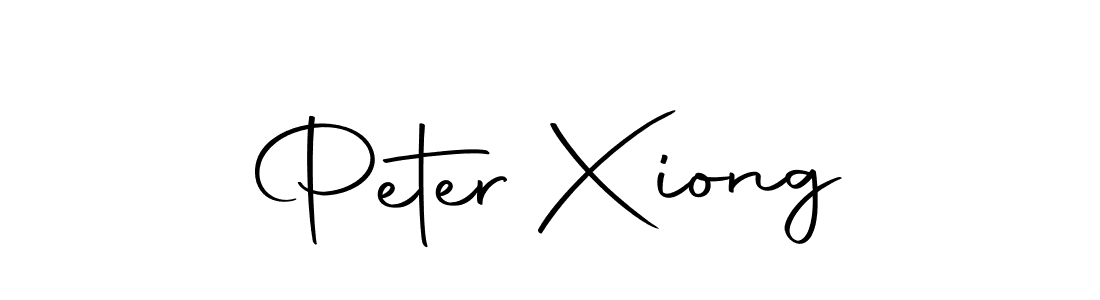 Make a beautiful signature design for name Peter Xiong. With this signature (Autography-DOLnW) style, you can create a handwritten signature for free. Peter Xiong signature style 10 images and pictures png