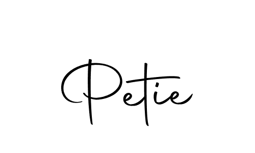 if you are searching for the best signature style for your name Petie. so please give up your signature search. here we have designed multiple signature styles  using Autography-DOLnW. Petie signature style 10 images and pictures png
