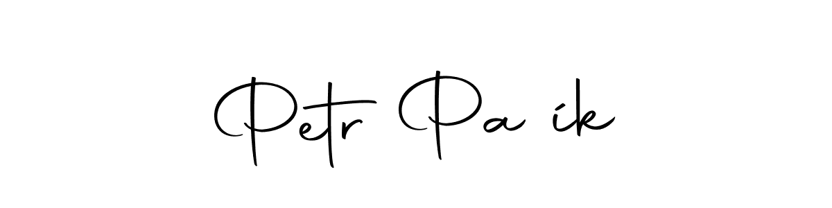 Make a beautiful signature design for name Petr Pařík. With this signature (Autography-DOLnW) style, you can create a handwritten signature for free. Petr Pařík signature style 10 images and pictures png