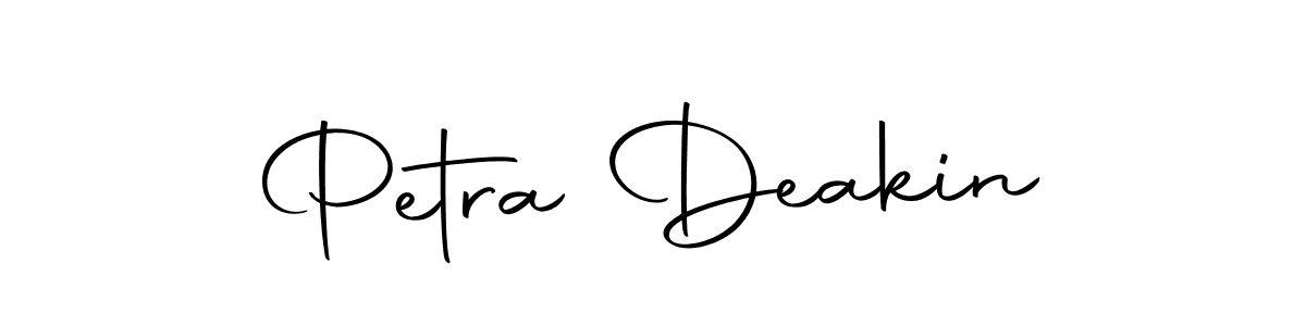 It looks lik you need a new signature style for name Petra Deakin. Design unique handwritten (Autography-DOLnW) signature with our free signature maker in just a few clicks. Petra Deakin signature style 10 images and pictures png