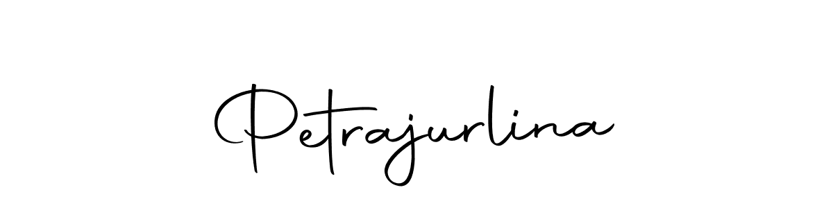 Use a signature maker to create a handwritten signature online. With this signature software, you can design (Autography-DOLnW) your own signature for name Petrajurlina. Petrajurlina signature style 10 images and pictures png