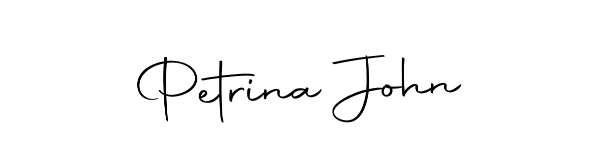 Also we have Petrina John name is the best signature style. Create professional handwritten signature collection using Autography-DOLnW autograph style. Petrina John signature style 10 images and pictures png