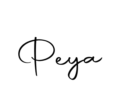 Make a beautiful signature design for name Peya. With this signature (Autography-DOLnW) style, you can create a handwritten signature for free. Peya signature style 10 images and pictures png