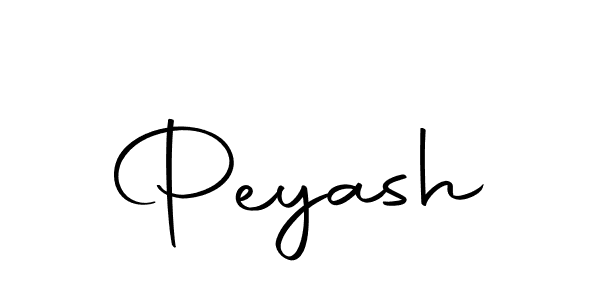 Use a signature maker to create a handwritten signature online. With this signature software, you can design (Autography-DOLnW) your own signature for name Peyash. Peyash signature style 10 images and pictures png