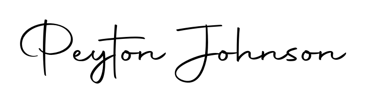 How to make Peyton Johnson name signature. Use Autography-DOLnW style for creating short signs online. This is the latest handwritten sign. Peyton Johnson signature style 10 images and pictures png