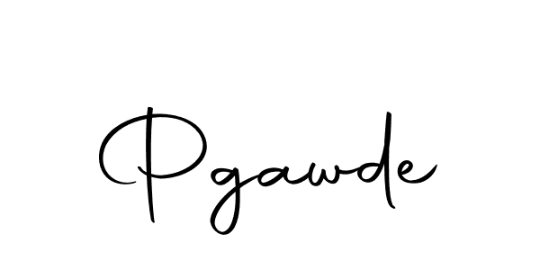 You should practise on your own different ways (Autography-DOLnW) to write your name (Pgawde) in signature. don't let someone else do it for you. Pgawde signature style 10 images and pictures png