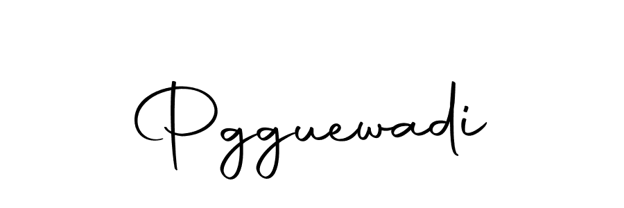 You should practise on your own different ways (Autography-DOLnW) to write your name (Pgguewadi) in signature. don't let someone else do it for you. Pgguewadi signature style 10 images and pictures png