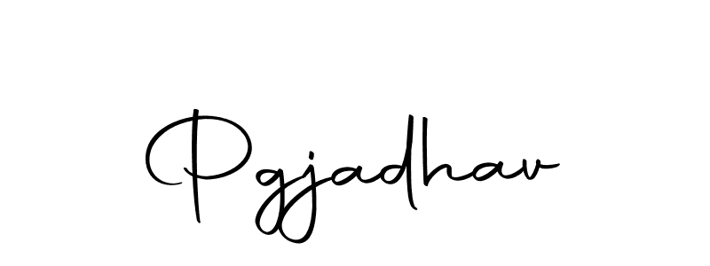 Make a beautiful signature design for name Pgjadhav. Use this online signature maker to create a handwritten signature for free. Pgjadhav signature style 10 images and pictures png