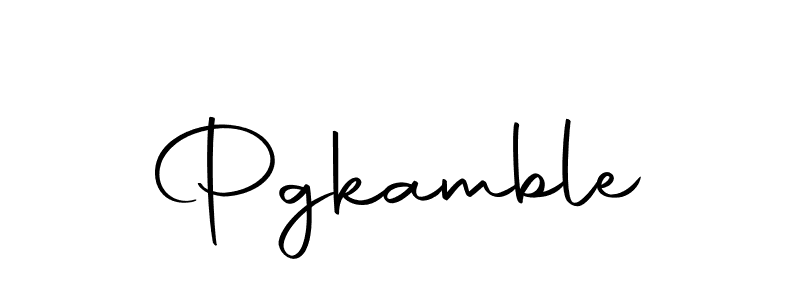 How to make Pgkamble signature? Autography-DOLnW is a professional autograph style. Create handwritten signature for Pgkamble name. Pgkamble signature style 10 images and pictures png