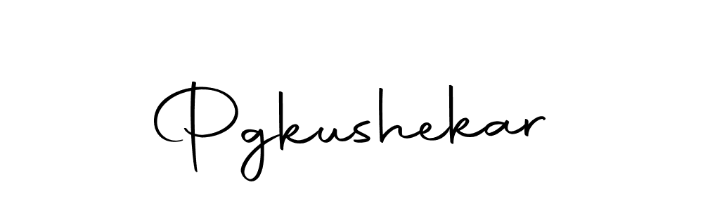 Design your own signature with our free online signature maker. With this signature software, you can create a handwritten (Autography-DOLnW) signature for name Pgkushekar. Pgkushekar signature style 10 images and pictures png