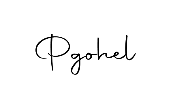 Pgohel stylish signature style. Best Handwritten Sign (Autography-DOLnW) for my name. Handwritten Signature Collection Ideas for my name Pgohel. Pgohel signature style 10 images and pictures png