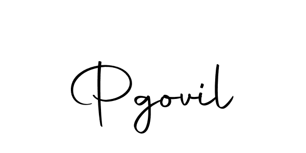 Here are the top 10 professional signature styles for the name Pgovil. These are the best autograph styles you can use for your name. Pgovil signature style 10 images and pictures png