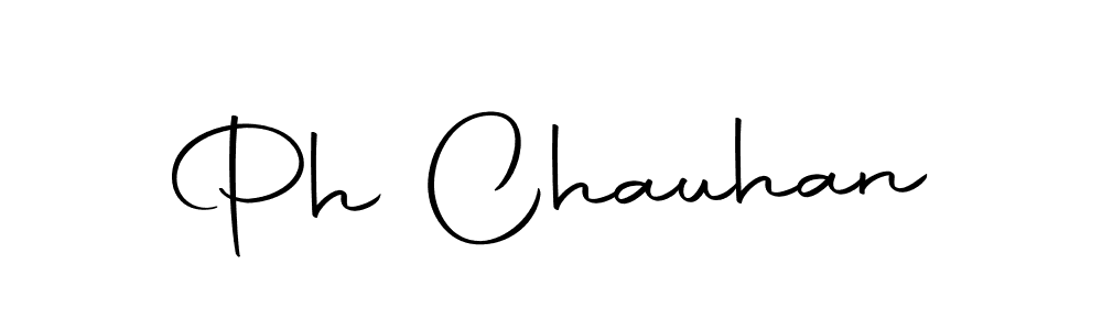 Similarly Autography-DOLnW is the best handwritten signature design. Signature creator online .You can use it as an online autograph creator for name Ph Chauhan. Ph Chauhan signature style 10 images and pictures png