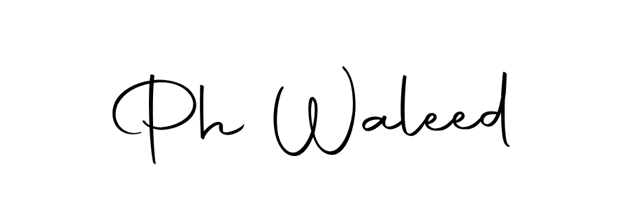 Ph Waleed stylish signature style. Best Handwritten Sign (Autography-DOLnW) for my name. Handwritten Signature Collection Ideas for my name Ph Waleed. Ph Waleed signature style 10 images and pictures png