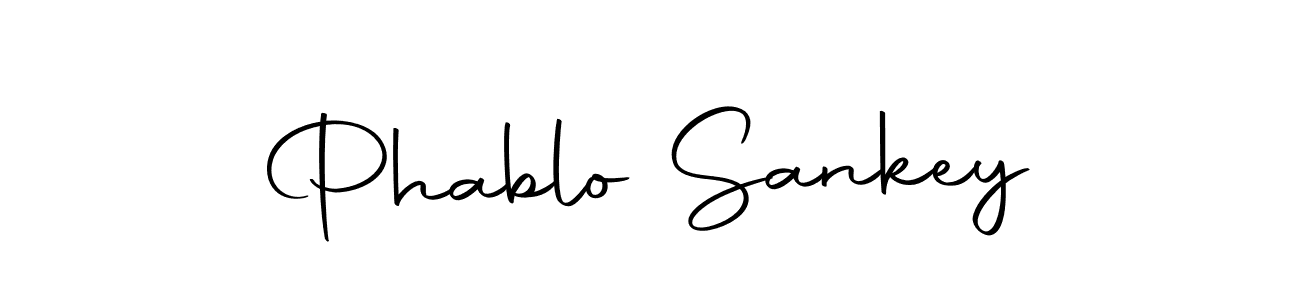 Create a beautiful signature design for name Phablo Sankey. With this signature (Autography-DOLnW) fonts, you can make a handwritten signature for free. Phablo Sankey signature style 10 images and pictures png