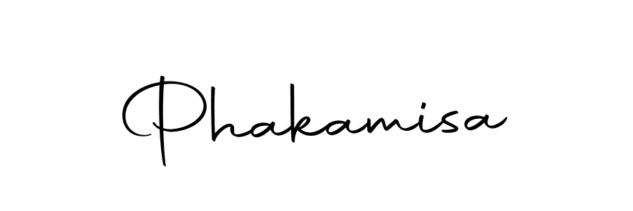 Design your own signature with our free online signature maker. With this signature software, you can create a handwritten (Autography-DOLnW) signature for name Phakamisa. Phakamisa signature style 10 images and pictures png