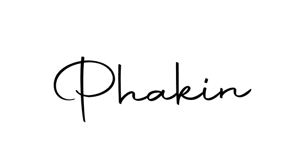 Use a signature maker to create a handwritten signature online. With this signature software, you can design (Autography-DOLnW) your own signature for name Phakin. Phakin signature style 10 images and pictures png
