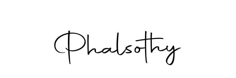 Design your own signature with our free online signature maker. With this signature software, you can create a handwritten (Autography-DOLnW) signature for name Phalsothy. Phalsothy signature style 10 images and pictures png