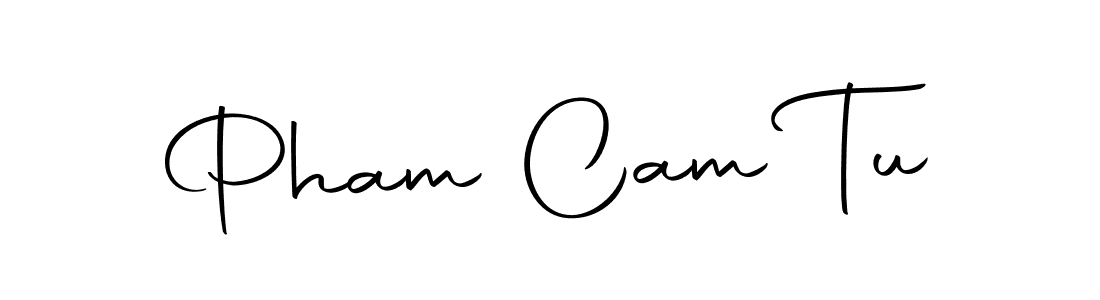 Design your own signature with our free online signature maker. With this signature software, you can create a handwritten (Autography-DOLnW) signature for name Pham Cam Tu. Pham Cam Tu signature style 10 images and pictures png