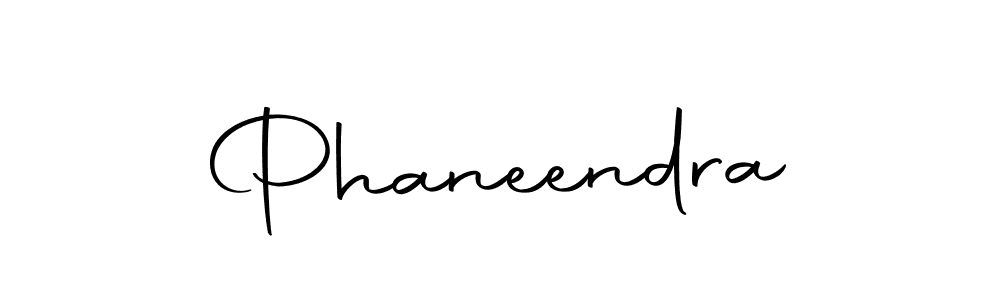 Create a beautiful signature design for name Phaneendra. With this signature (Autography-DOLnW) fonts, you can make a handwritten signature for free. Phaneendra signature style 10 images and pictures png