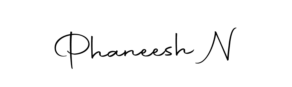 Similarly Autography-DOLnW is the best handwritten signature design. Signature creator online .You can use it as an online autograph creator for name Phaneesh N. Phaneesh N signature style 10 images and pictures png