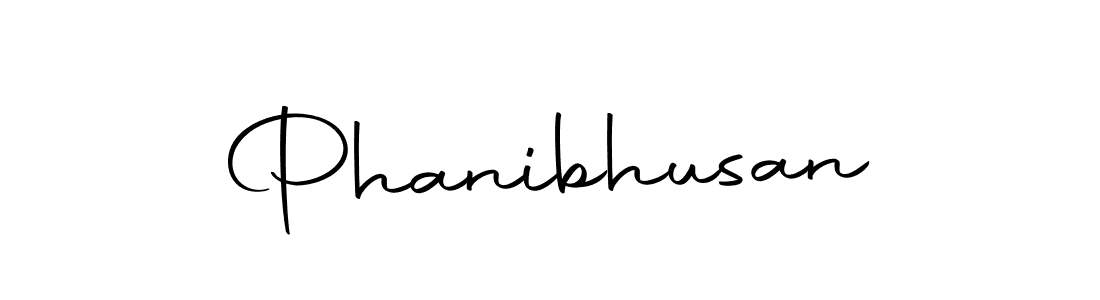 Phanibhusan stylish signature style. Best Handwritten Sign (Autography-DOLnW) for my name. Handwritten Signature Collection Ideas for my name Phanibhusan. Phanibhusan signature style 10 images and pictures png