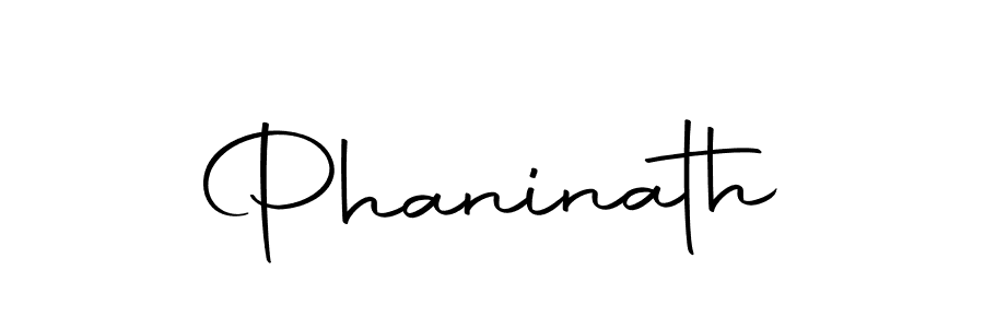 Create a beautiful signature design for name Phaninath. With this signature (Autography-DOLnW) fonts, you can make a handwritten signature for free. Phaninath signature style 10 images and pictures png