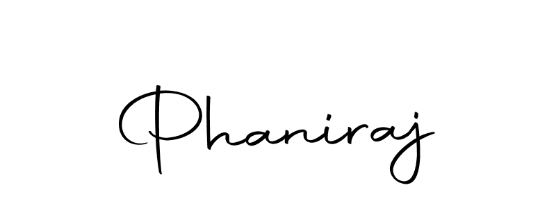 Make a beautiful signature design for name Phaniraj. With this signature (Autography-DOLnW) style, you can create a handwritten signature for free. Phaniraj signature style 10 images and pictures png