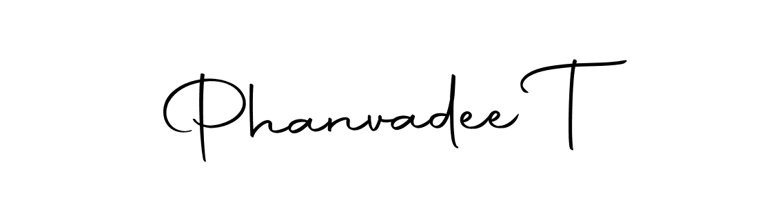 You can use this online signature creator to create a handwritten signature for the name Phanvadee T. This is the best online autograph maker. Phanvadee T signature style 10 images and pictures png