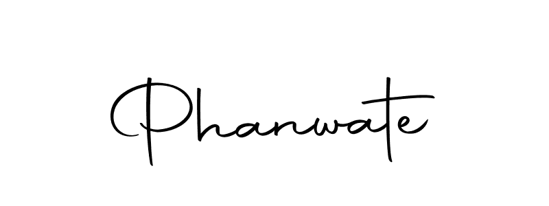 You should practise on your own different ways (Autography-DOLnW) to write your name (Phanwate) in signature. don't let someone else do it for you. Phanwate signature style 10 images and pictures png