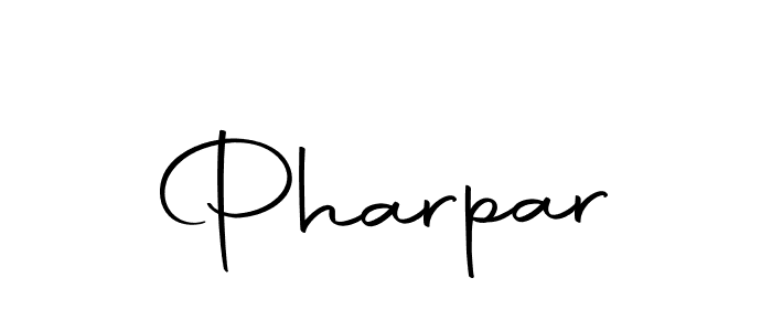 Design your own signature with our free online signature maker. With this signature software, you can create a handwritten (Autography-DOLnW) signature for name Pharpar. Pharpar signature style 10 images and pictures png