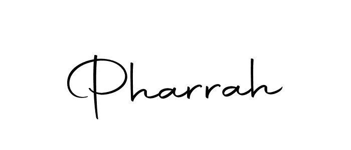 Make a beautiful signature design for name Pharrah. Use this online signature maker to create a handwritten signature for free. Pharrah signature style 10 images and pictures png