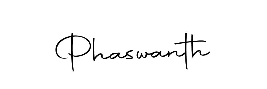 Design your own signature with our free online signature maker. With this signature software, you can create a handwritten (Autography-DOLnW) signature for name Phaswanth. Phaswanth signature style 10 images and pictures png