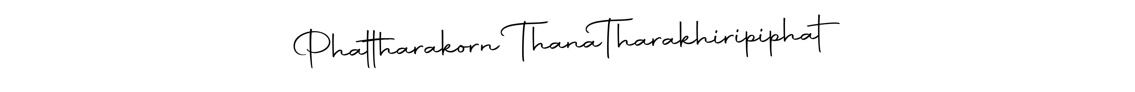 Create a beautiful signature design for name Phattharakorn Thana  Tharakhiripiphat. With this signature (Autography-DOLnW) fonts, you can make a handwritten signature for free. Phattharakorn Thana  Tharakhiripiphat signature style 10 images and pictures png