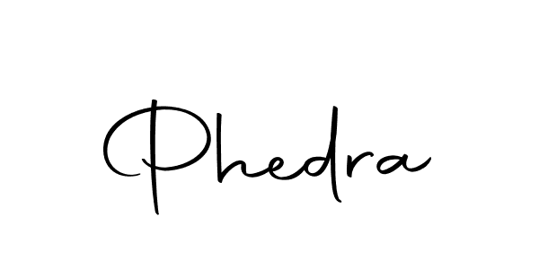 Design your own signature with our free online signature maker. With this signature software, you can create a handwritten (Autography-DOLnW) signature for name Phedra. Phedra signature style 10 images and pictures png