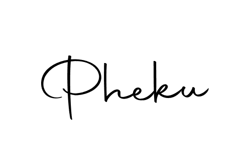 Use a signature maker to create a handwritten signature online. With this signature software, you can design (Autography-DOLnW) your own signature for name Pheku. Pheku signature style 10 images and pictures png