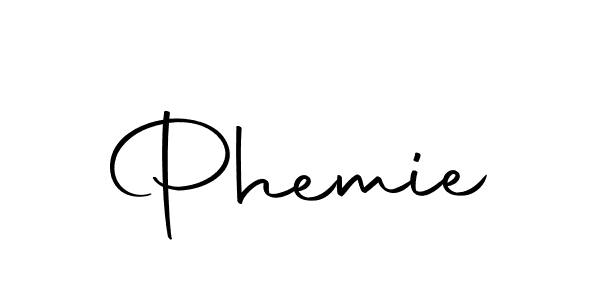 You should practise on your own different ways (Autography-DOLnW) to write your name (Phemie) in signature. don't let someone else do it for you. Phemie signature style 10 images and pictures png