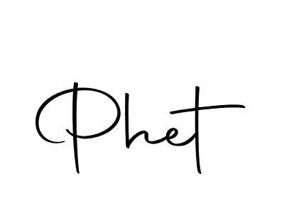 You should practise on your own different ways (Autography-DOLnW) to write your name (Phet) in signature. don't let someone else do it for you. Phet signature style 10 images and pictures png