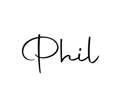 Use a signature maker to create a handwritten signature online. With this signature software, you can design (Autography-DOLnW) your own signature for name Phil. Phil signature style 10 images and pictures png