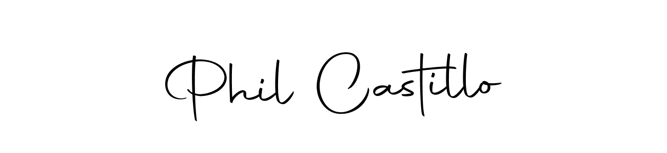Use a signature maker to create a handwritten signature online. With this signature software, you can design (Autography-DOLnW) your own signature for name Phil Castillo. Phil Castillo signature style 10 images and pictures png