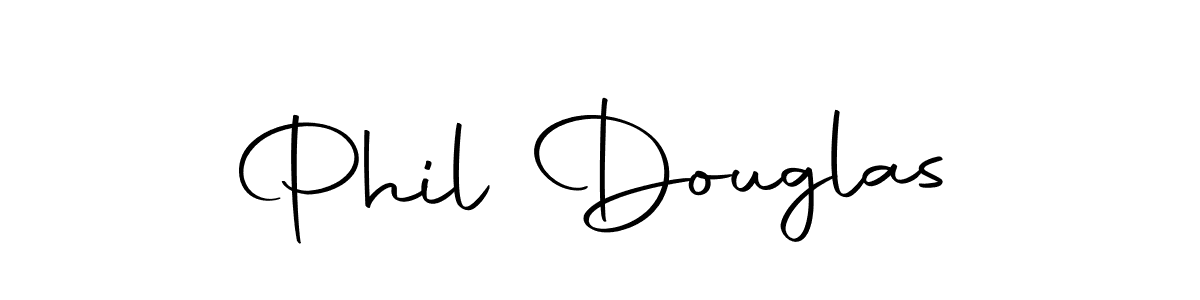 How to make Phil Douglas name signature. Use Autography-DOLnW style for creating short signs online. This is the latest handwritten sign. Phil Douglas signature style 10 images and pictures png