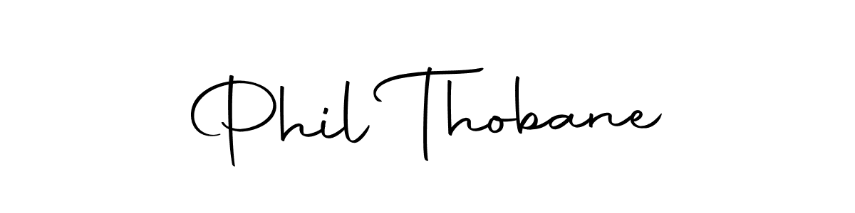 The best way (Autography-DOLnW) to make a short signature is to pick only two or three words in your name. The name Phil Thobane include a total of six letters. For converting this name. Phil Thobane signature style 10 images and pictures png