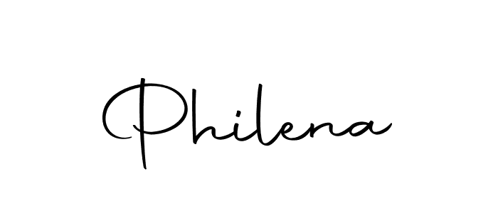 Use a signature maker to create a handwritten signature online. With this signature software, you can design (Autography-DOLnW) your own signature for name Philena. Philena signature style 10 images and pictures png