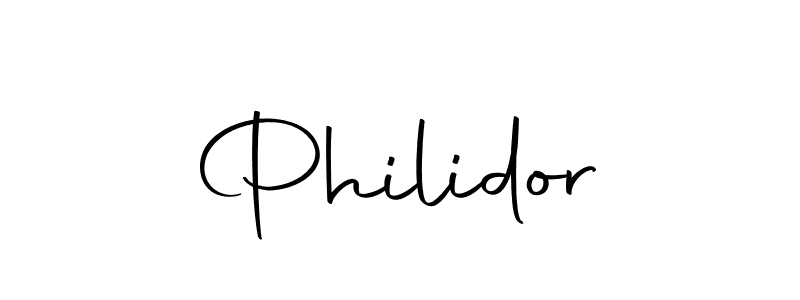 Design your own signature with our free online signature maker. With this signature software, you can create a handwritten (Autography-DOLnW) signature for name Philidor. Philidor signature style 10 images and pictures png