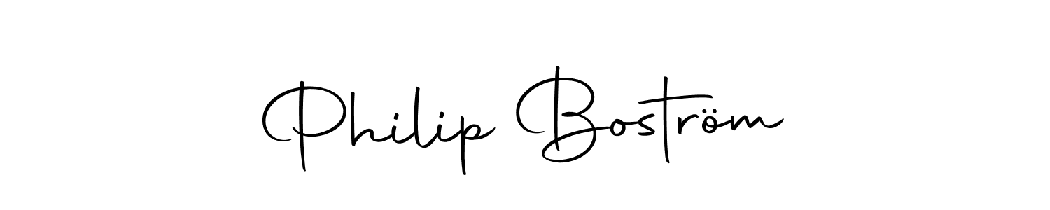 Similarly Autography-DOLnW is the best handwritten signature design. Signature creator online .You can use it as an online autograph creator for name Philip Boström. Philip Boström signature style 10 images and pictures png