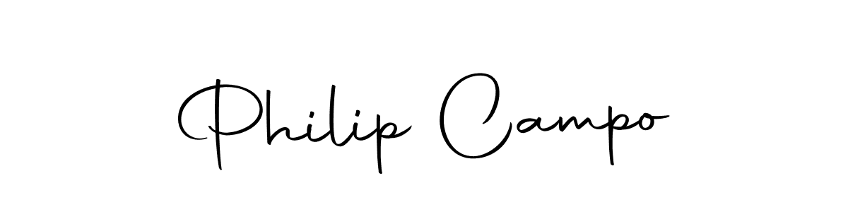 You should practise on your own different ways (Autography-DOLnW) to write your name (Philip Campo) in signature. don't let someone else do it for you. Philip Campo signature style 10 images and pictures png