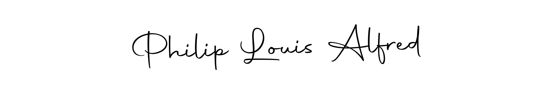 Design your own signature with our free online signature maker. With this signature software, you can create a handwritten (Autography-DOLnW) signature for name Philip Louis Alfred. Philip Louis Alfred signature style 10 images and pictures png