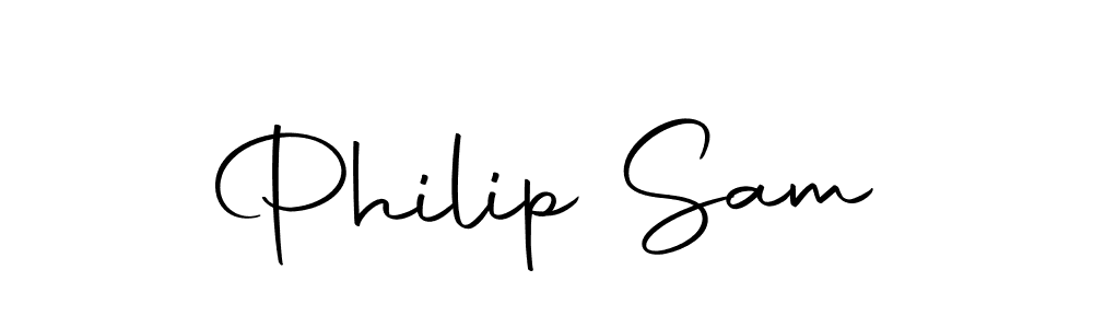 Make a beautiful signature design for name Philip Sam. With this signature (Autography-DOLnW) style, you can create a handwritten signature for free. Philip Sam signature style 10 images and pictures png