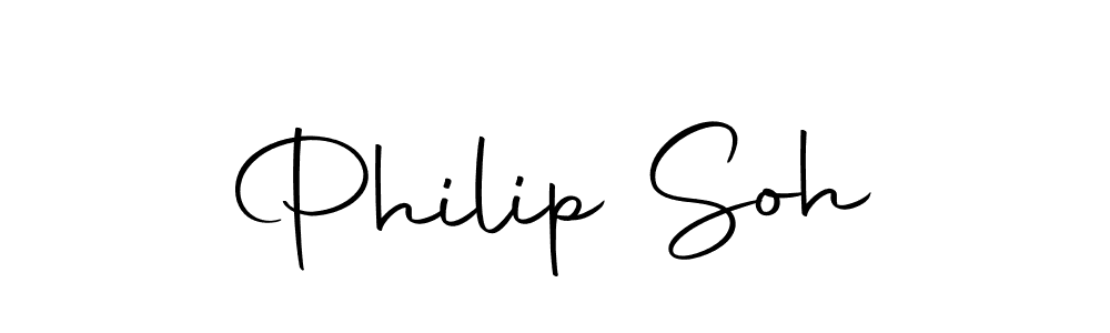 Create a beautiful signature design for name Philip Soh. With this signature (Autography-DOLnW) fonts, you can make a handwritten signature for free. Philip Soh signature style 10 images and pictures png