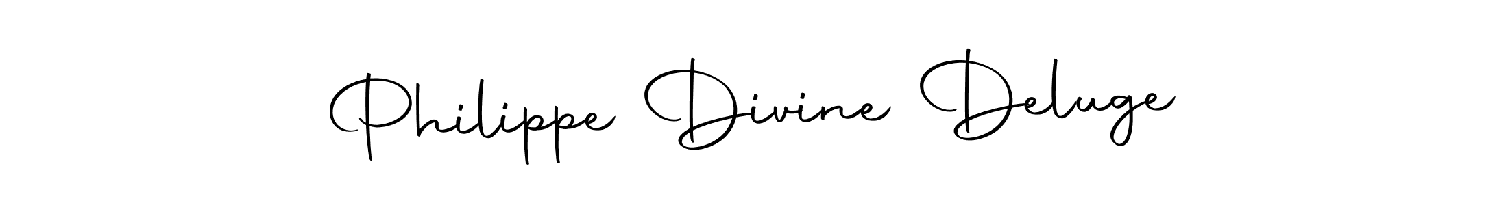 You can use this online signature creator to create a handwritten signature for the name Philippe Divine Deluge. This is the best online autograph maker. Philippe Divine Deluge signature style 10 images and pictures png